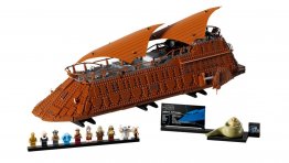 LEGO Reveals Incredible Jabba the Hutt Sail Barge STAR WARS Display Set