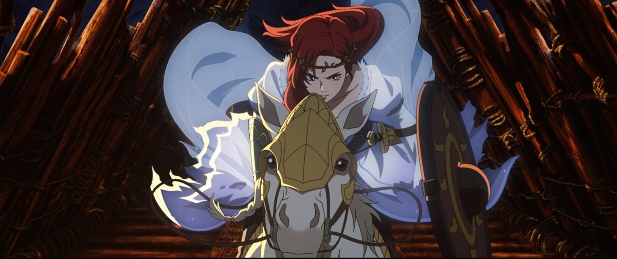 The Lord of the Rings The War of the Rohirrim anime movie trailer hera riding